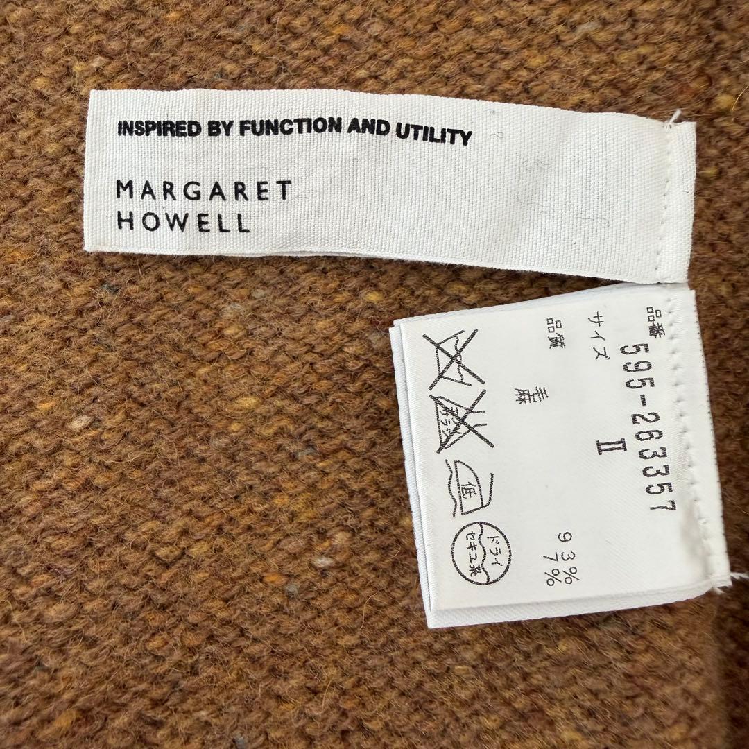 MARGARET HOWELL ブラウン ニット セーター II