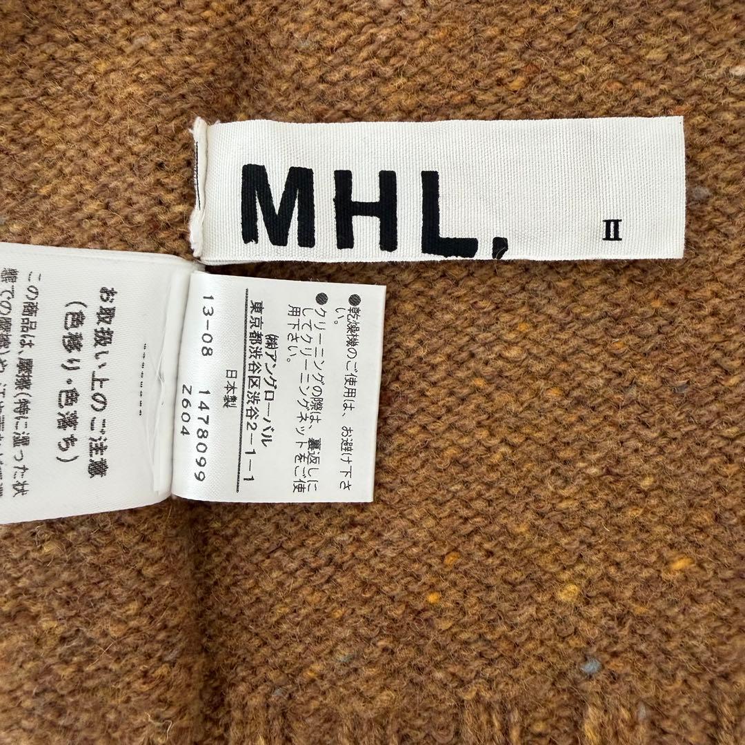 MARGARET HOWELL ブラウン ニット セーター II