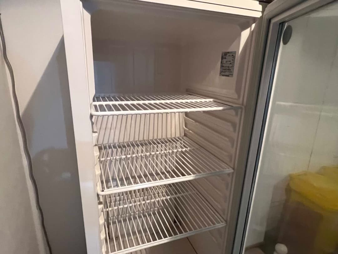 I*侍様 ホシザキ業務用冷蔵庫ショーケース スライド扉 白 USB-50BTL2