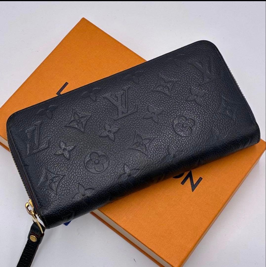 二*ト様 ルイヴィトン　アンプラント　ジッピーウォレット　長財布　マリーヌルージ