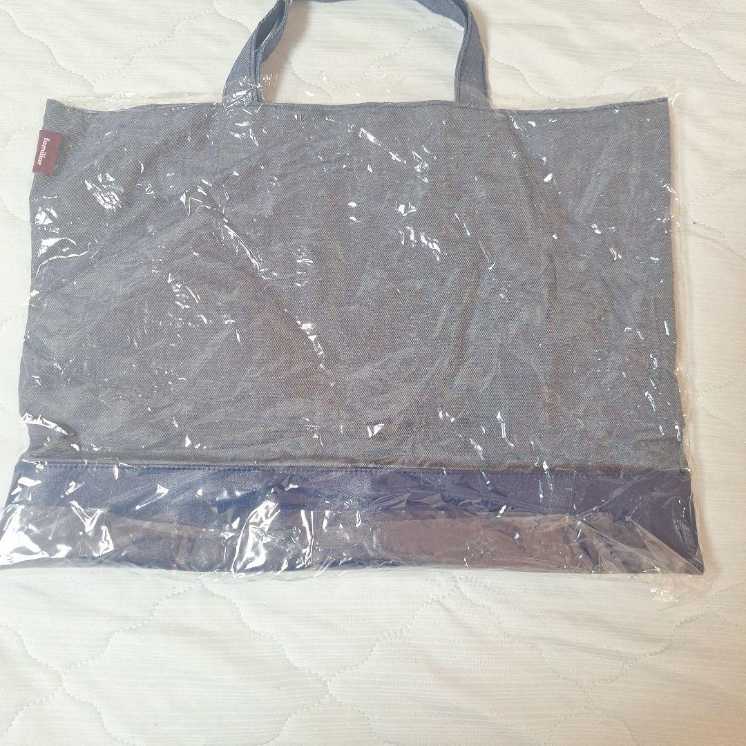 阪急電車コラボファミリアデニムバック