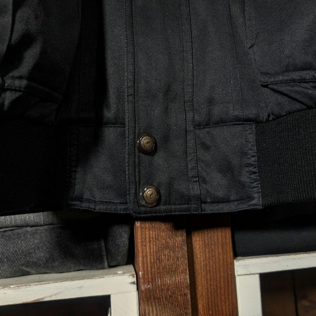 80s　ドリズラージャケット　スウィングトップ　刺繍　ビンテージ　太アーム