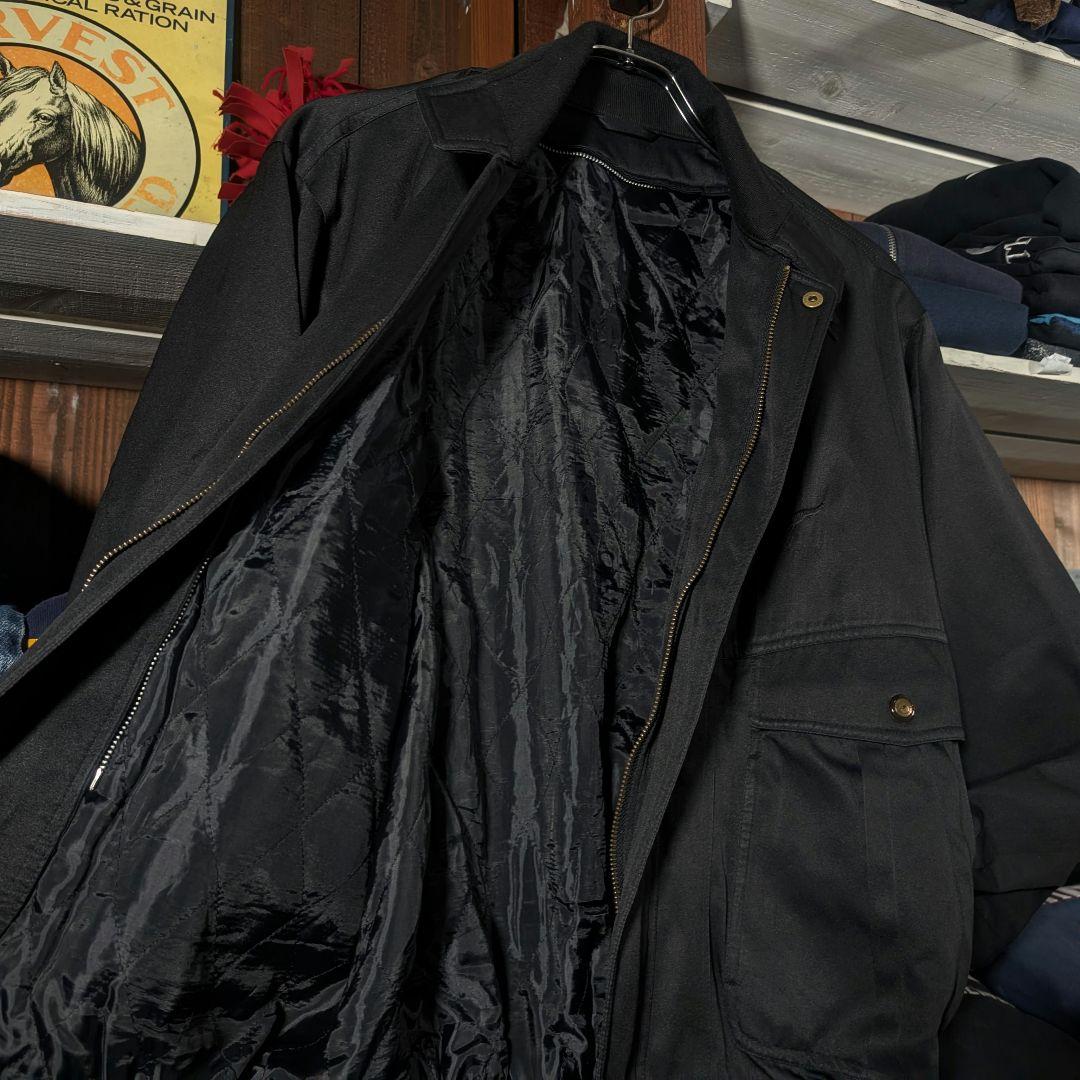 80s　ドリズラージャケット　スウィングトップ　刺繍　ビンテージ　太アーム