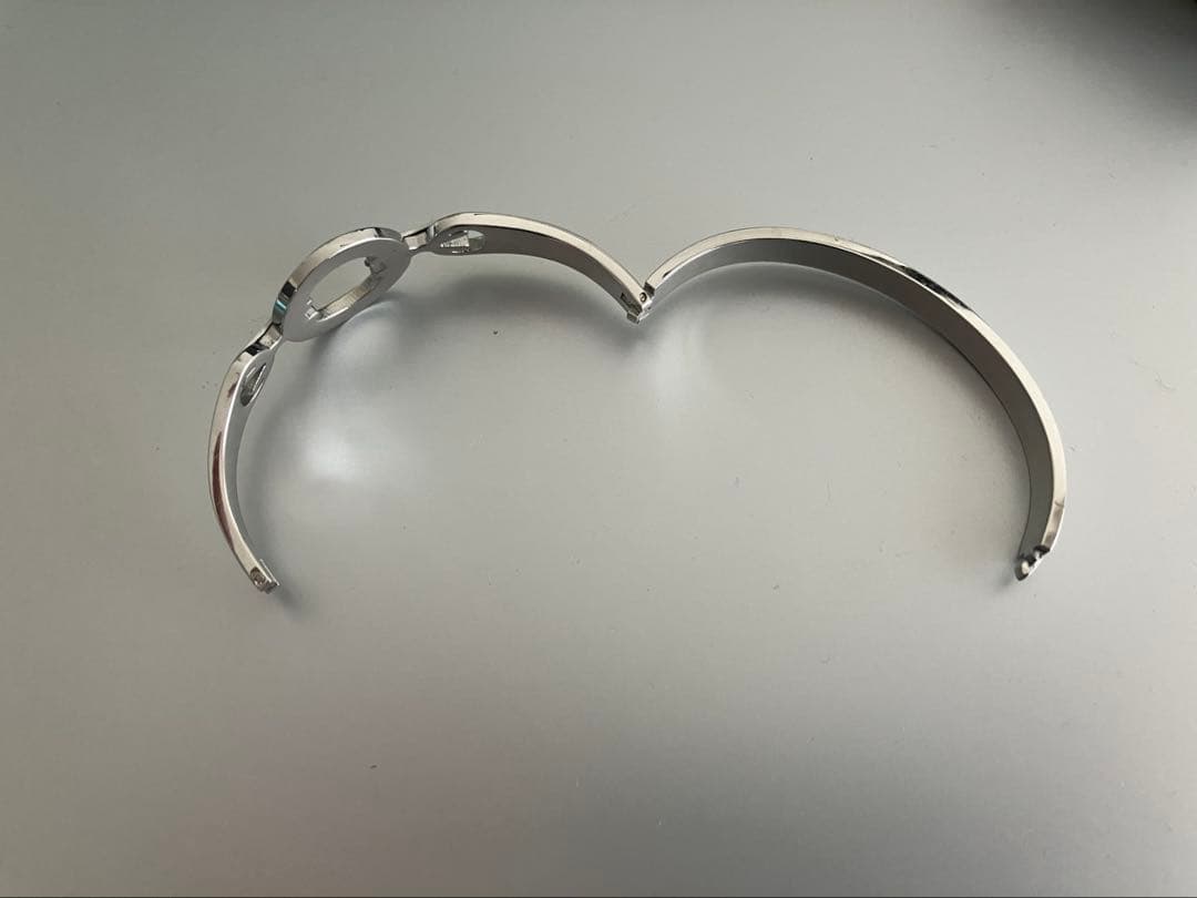 【お値下げ中】BVLGARI ブルガリ シルバーカラーバングル ブレスレット