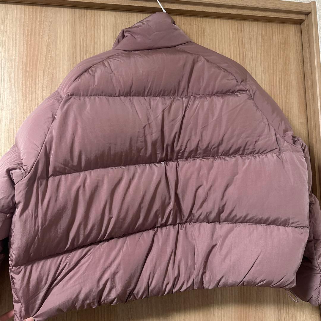 adidas ダウンジャケット　ピンク　Mサイズ