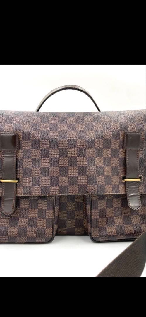 超人気✨ ルイヴィトン ブロードウェイ ダミエ メッセンジャーバッグ　PVC