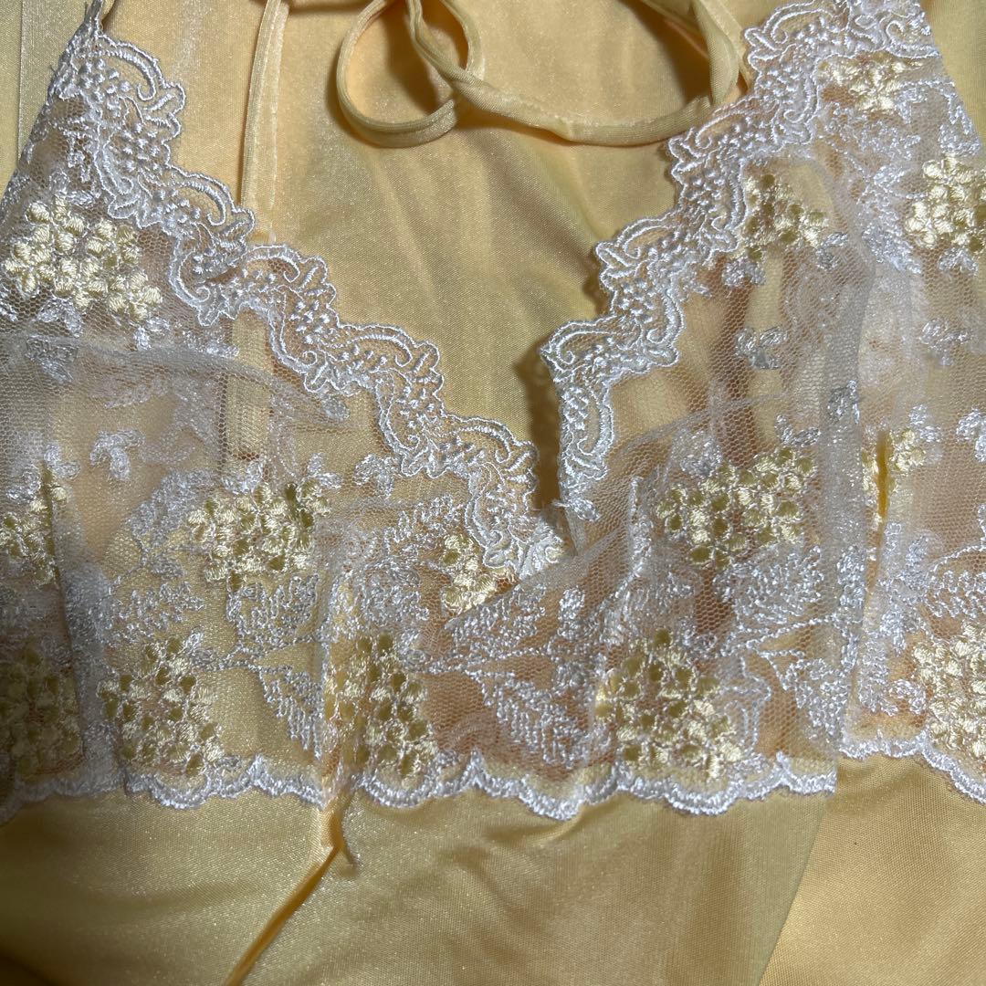 Yak-Walk1様 セリーヌ黄色 LAURE PARFAGE スリップ 計2枚