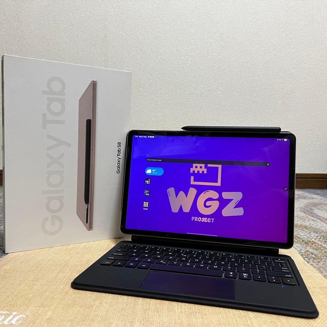 Samsung Galaxy Tab S8 キーボード付き