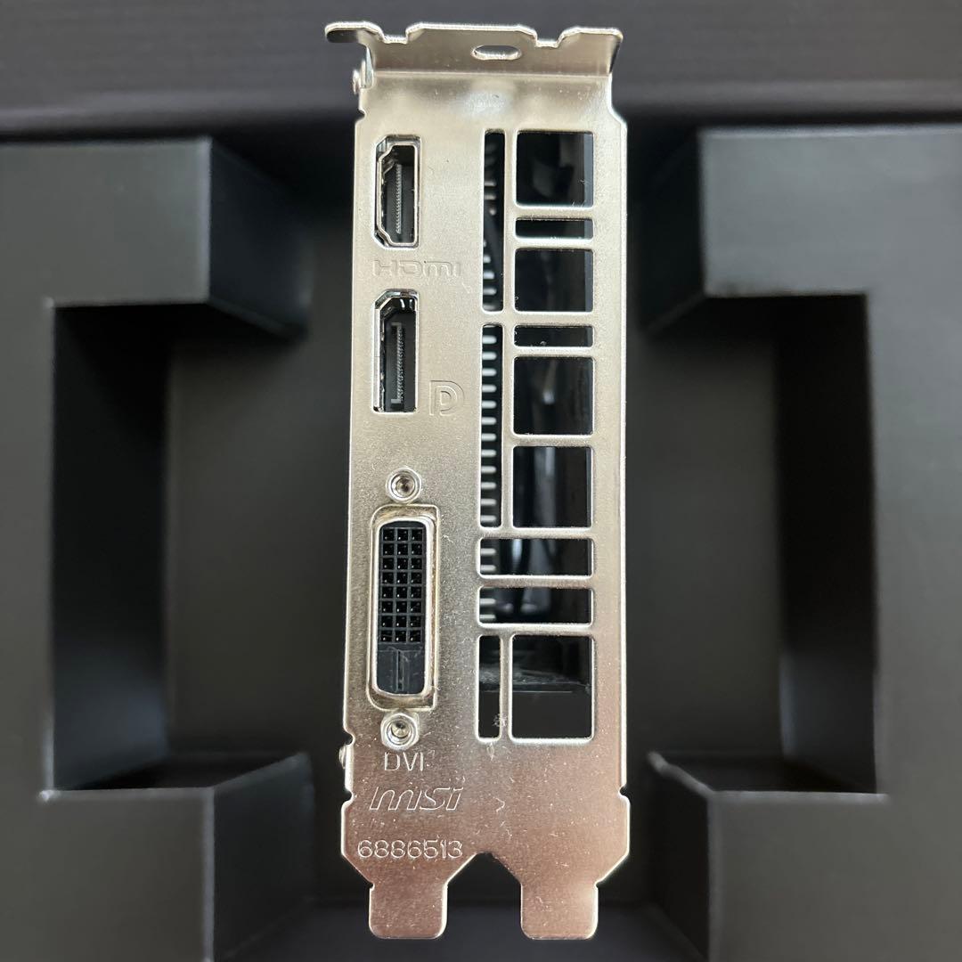 MSI グラボ GEFORCE GTX-1650 AERO ITX 4G OC