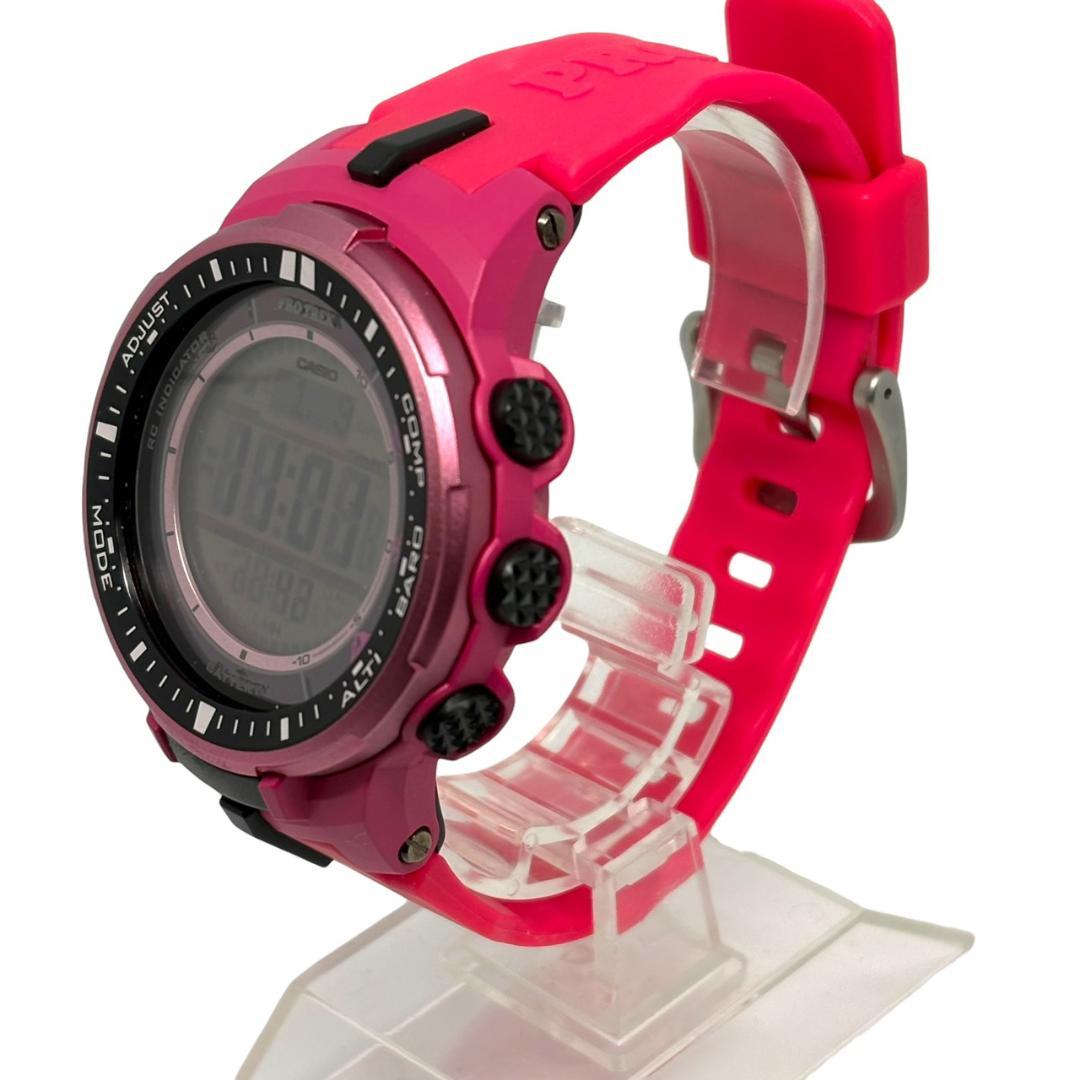 【希少】PROTREK プロトレック　PRW-3000 カシオ　ピンク 腕時計