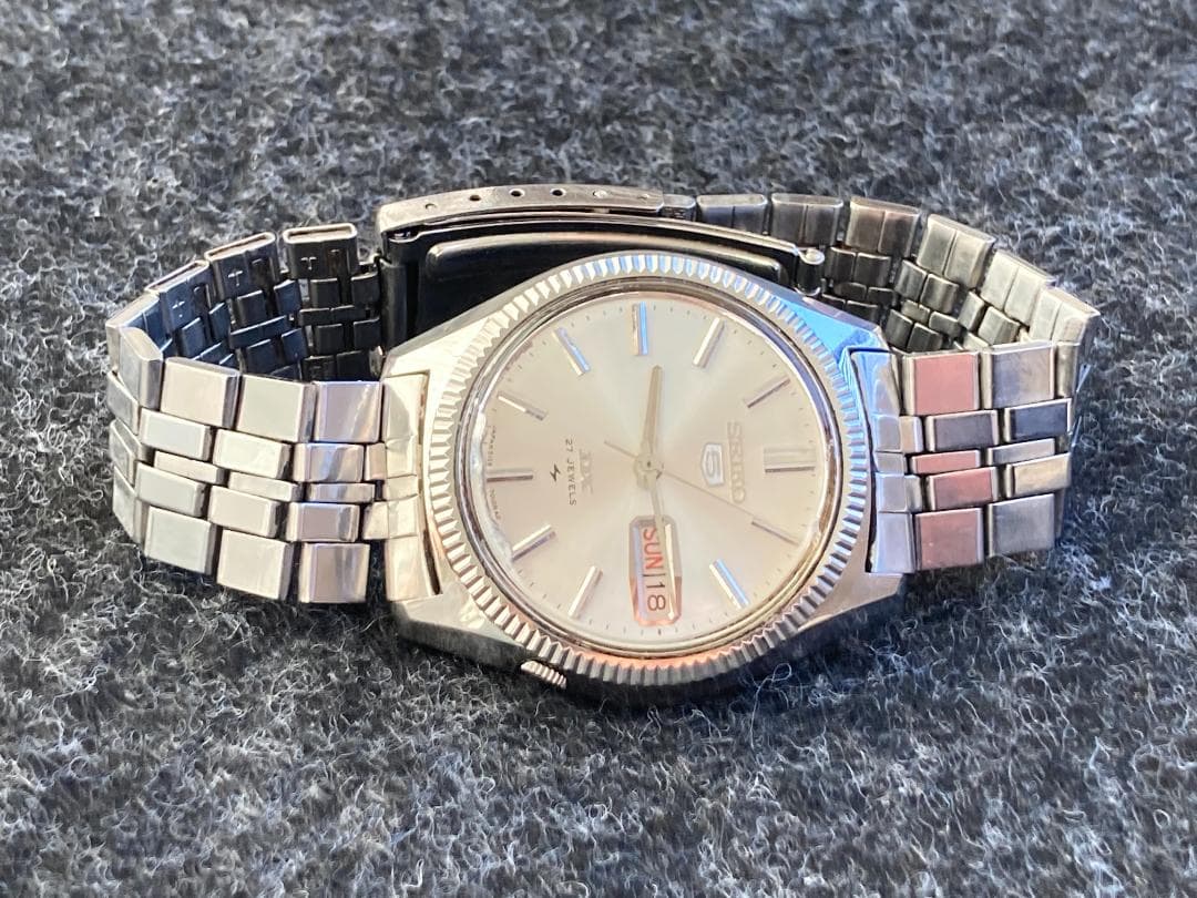 【とし】美品1968 51系 るSEIKO 5 DX 27石