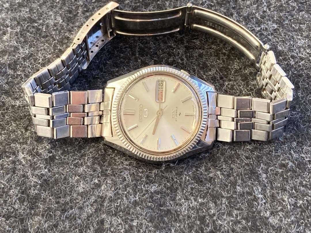【とし】美品1968 51系 るSEIKO 5 DX 27石