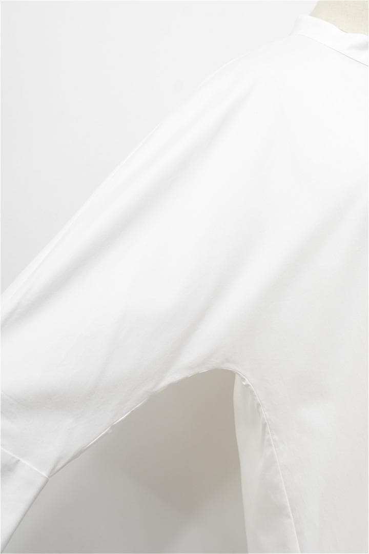 HGD-P312/美品 S MAXMARA ブラウス ロング丈 ドルマン 40