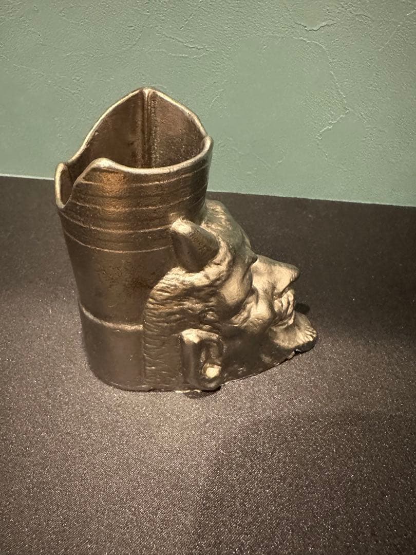 ビンテージ アンティーク デビル 灰皿 ヒュミドール タバコ マッチケース 置物