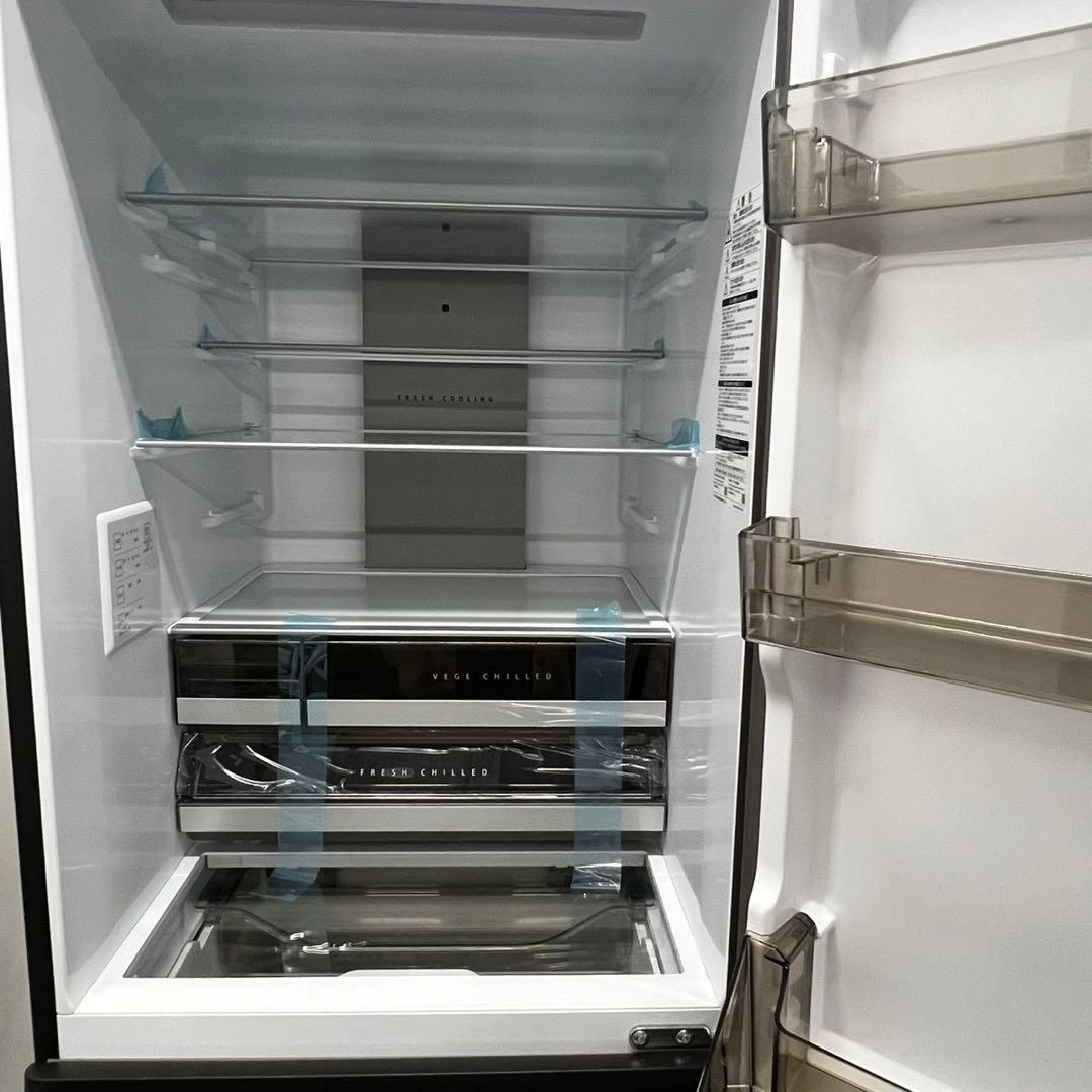 958　冷蔵庫　【未使用】　25年製　綺麗　アクア　大容量　450L　設置無料‼️