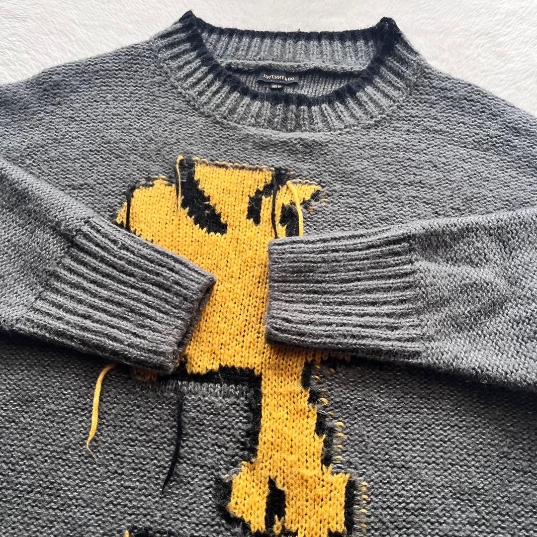 美品✨JIFFUNNY&DO ニット セーター ウッドストック スヌーピー