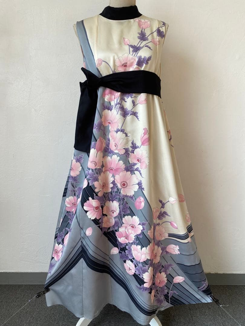3270 着物　リメイク　ドレス　ワンピース