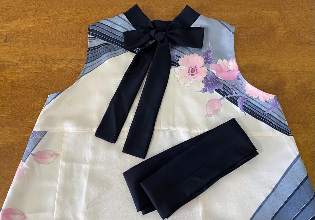 3270 着物　リメイク　ドレス　ワンピース