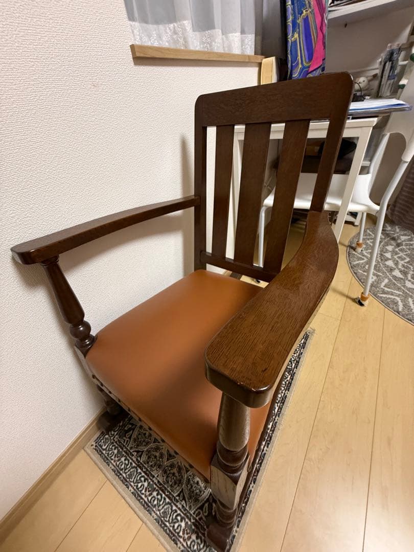 木製ロッキングチェア 美品