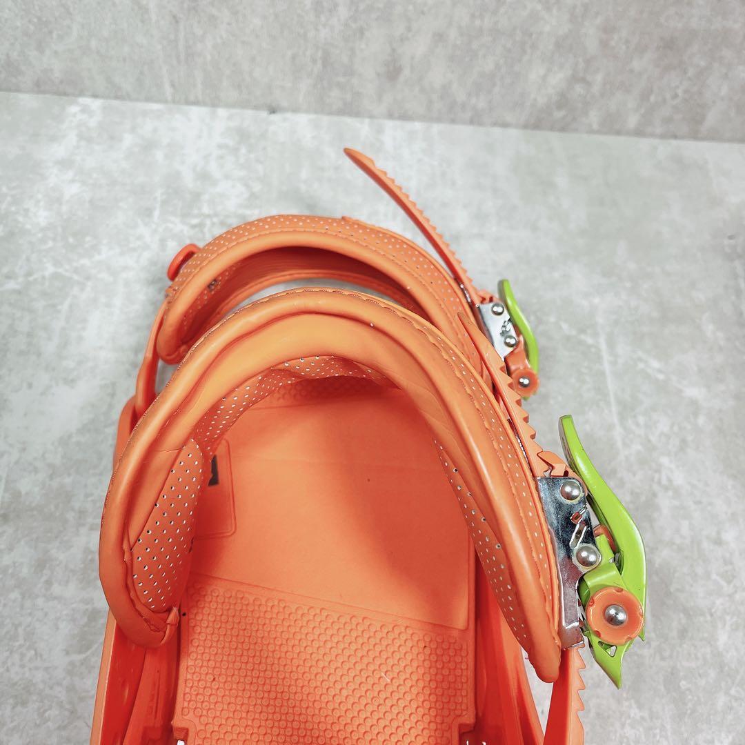 BURTON CUSTOM ビンディング Mサイズ オレンジ