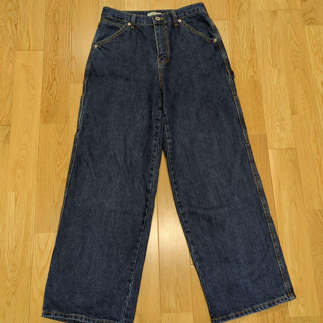 【美品】El mar　ペインターデニム　Мサイズ　 CANALJEAN