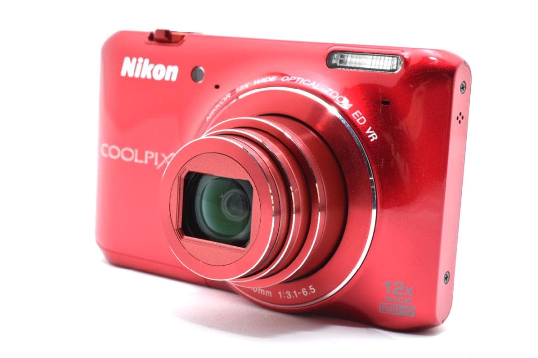 【お値下げ歓迎・ほぼ新品】 Nikon COOLPIX S6400 レッド