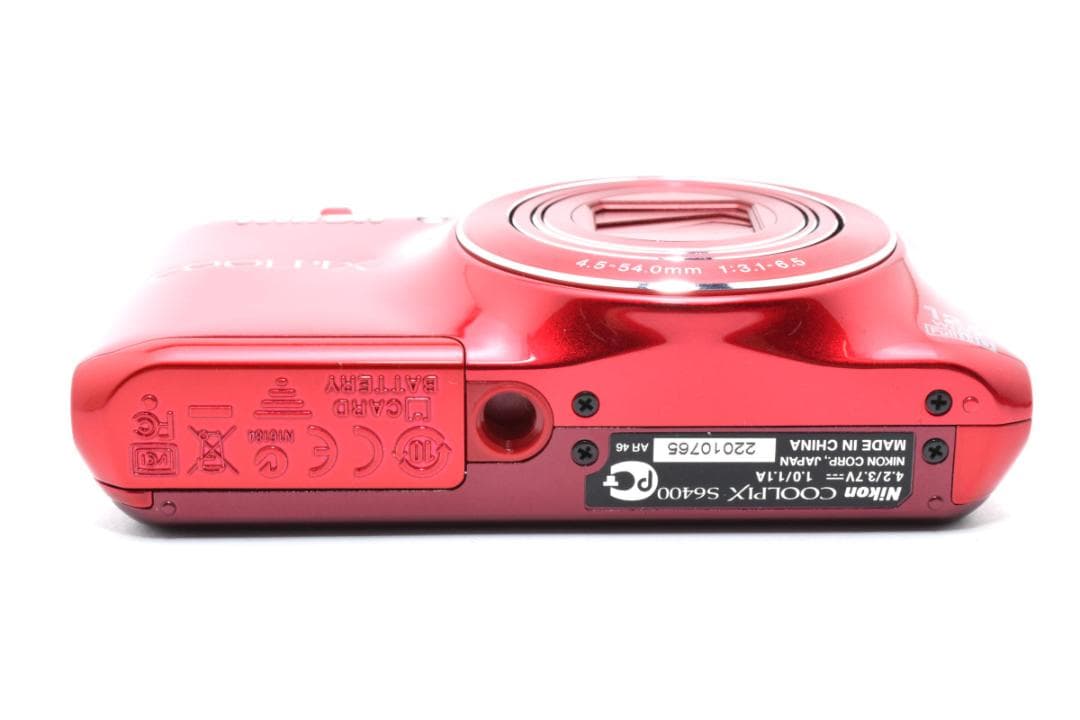 【お値下げ歓迎・ほぼ新品】 Nikon COOLPIX S6400 レッド