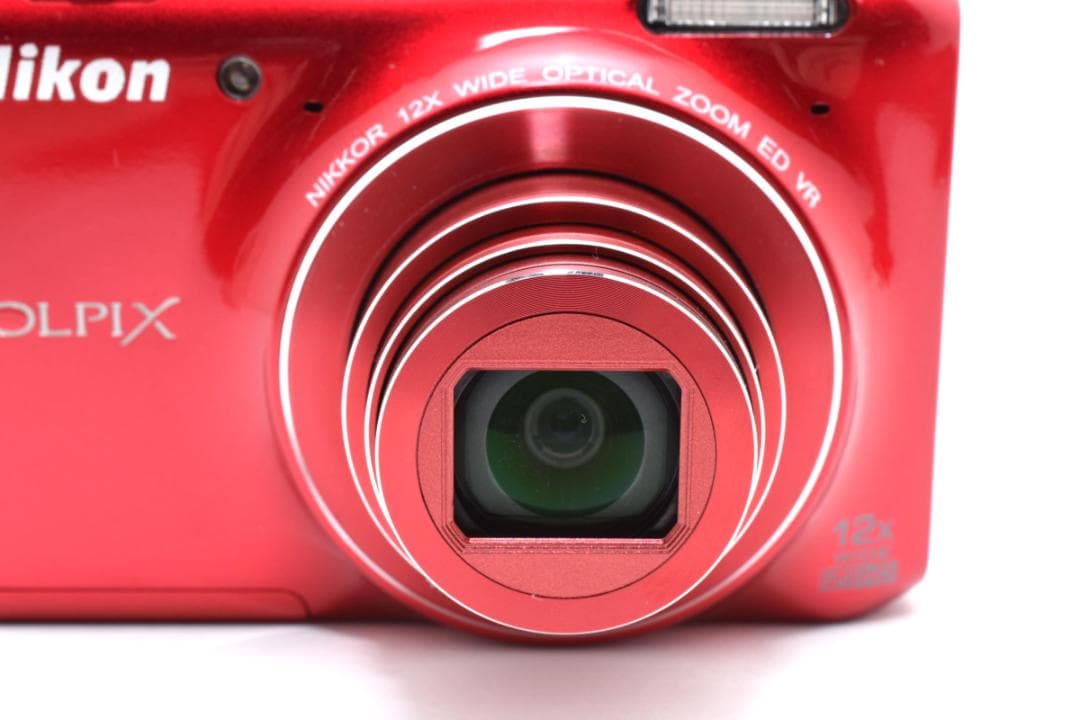 【お値下げ歓迎・ほぼ新品】 Nikon COOLPIX S6400 レッド