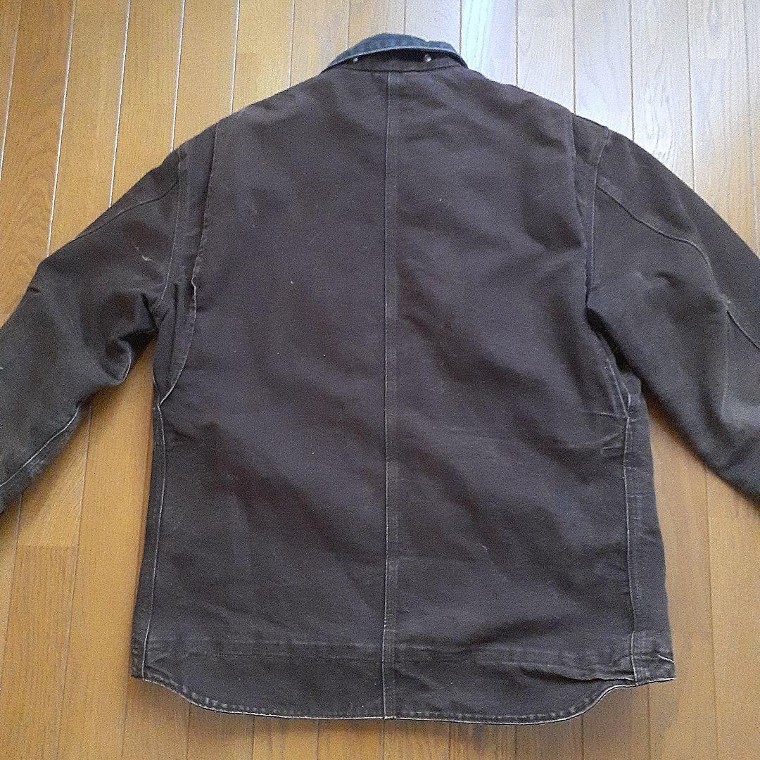 carharttトラディショナルジャケットC61DKB ダークブラウン フェード