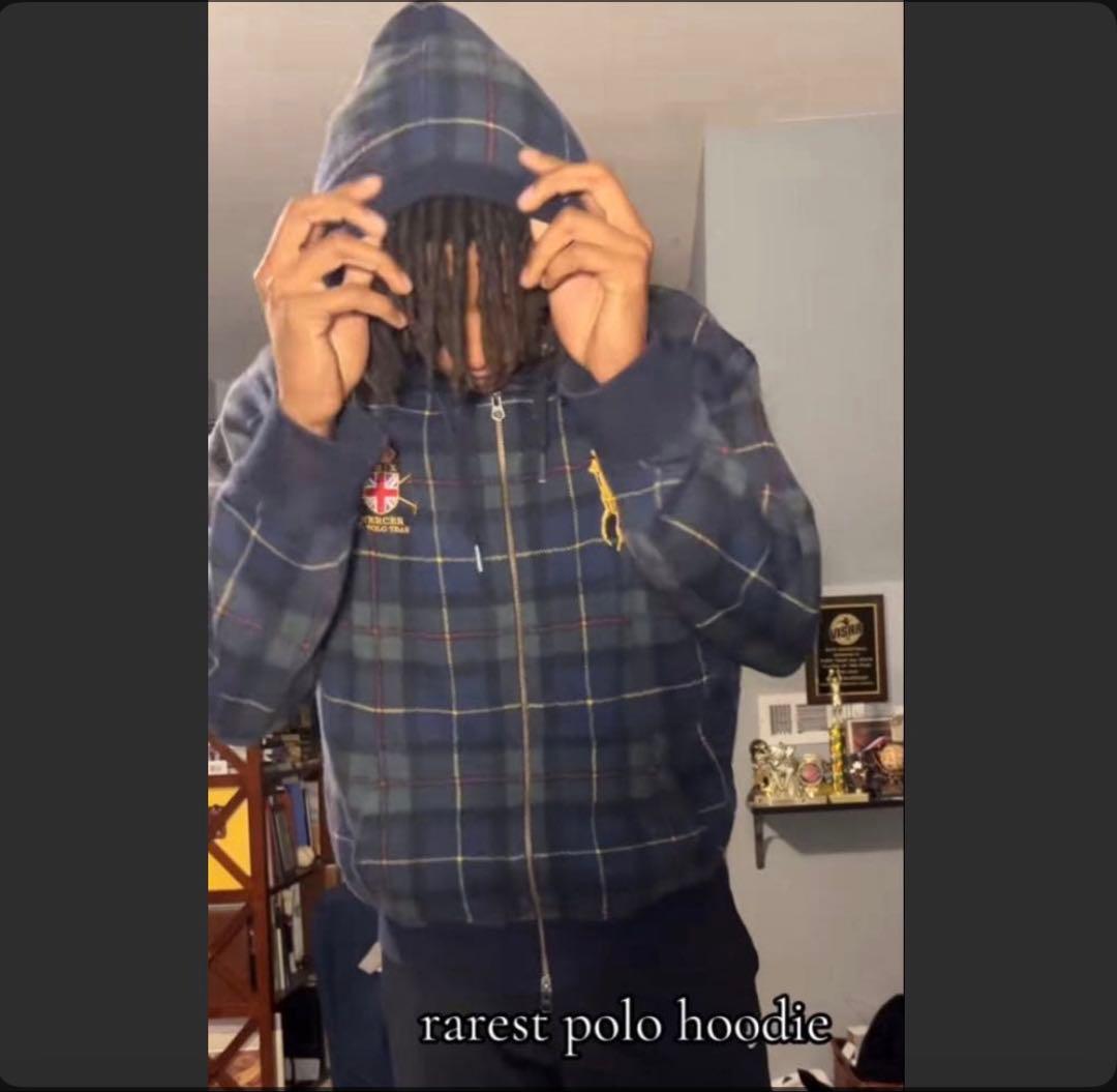Polo by Ralph Lauren チェック柄パーカー
