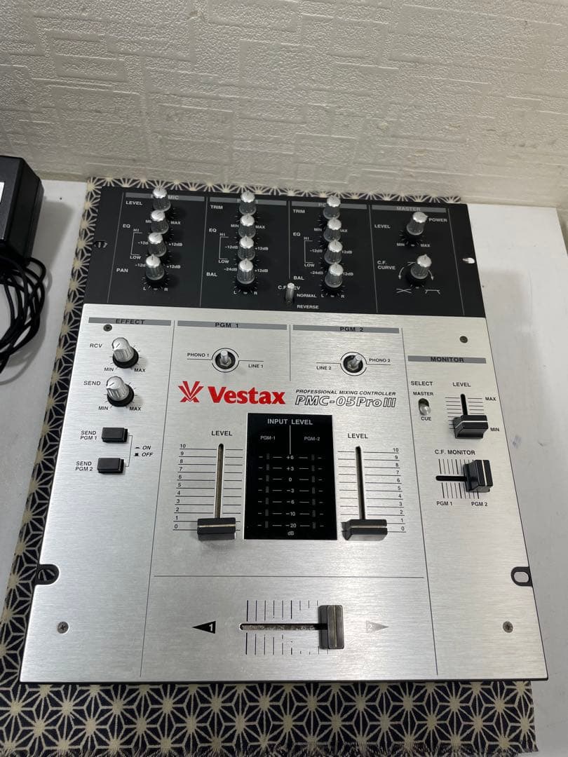 VESTAX ベスタクス　PMC-05ProⅢ フェーダーメンテ　カットラグ