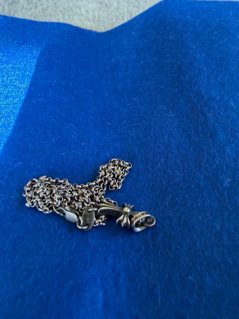 クロムハーツ　ベイビーファット　クロス　シルバー　ダイヤ　純正オリジナル