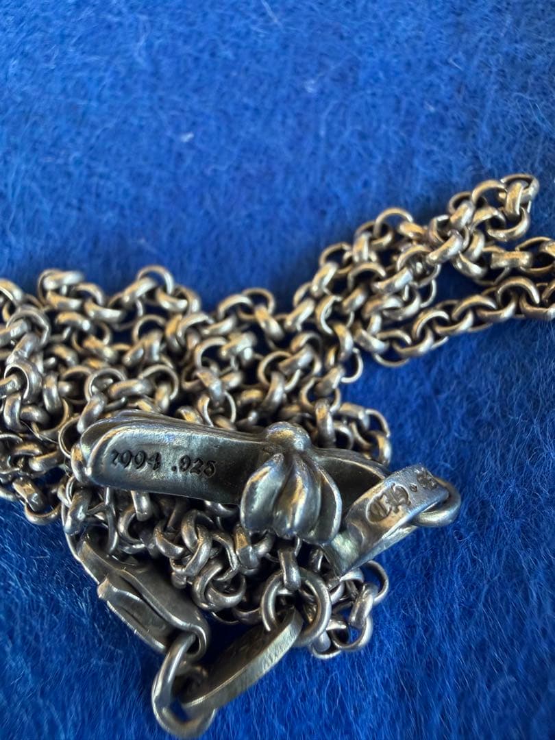 クロムハーツ　ベイビーファット　クロス　シルバー　ダイヤ　純正オリジナル