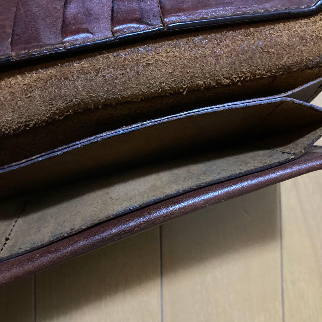 ブラウン　ウォレット　チェーン　htc