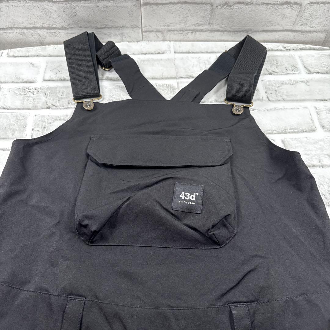 新品未使用43d スノーボード ウェア ビブパンツ M 蓄熱 中綿 フレサーモ