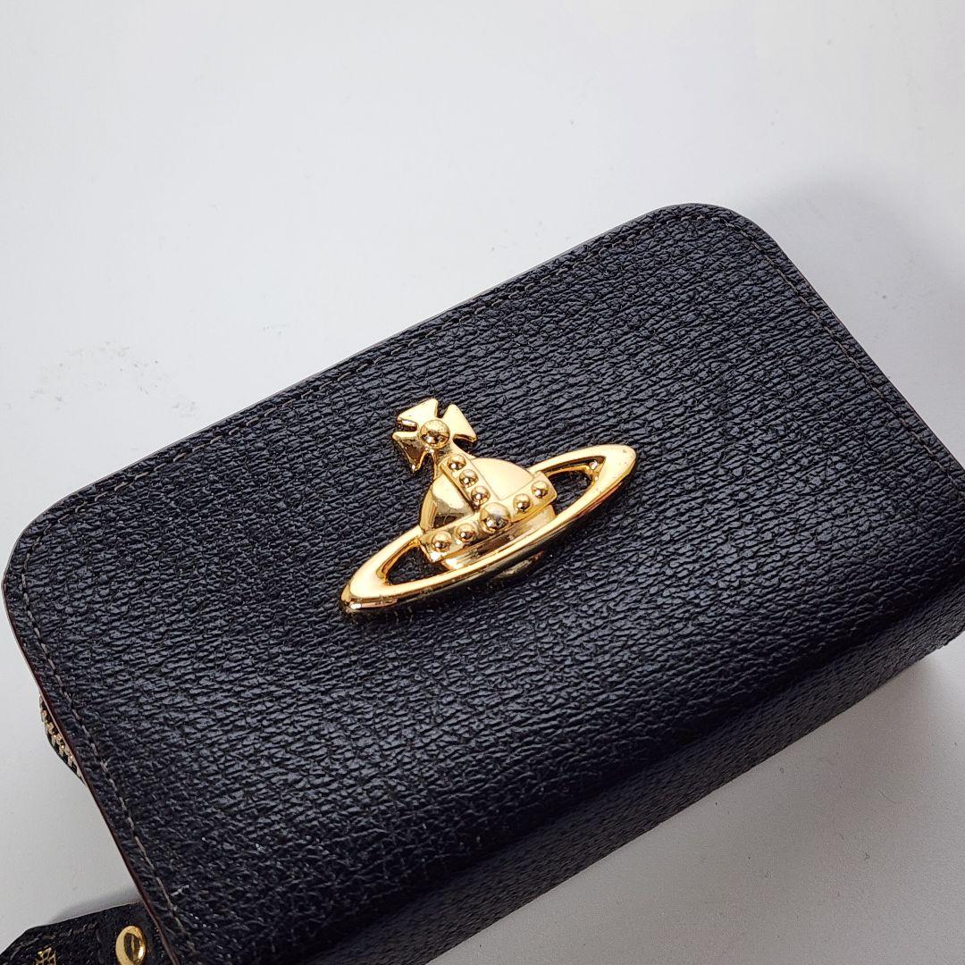 美品✨ヴィヴィアンウエストウッド オーブ マルチケース 小物入れ ブラック