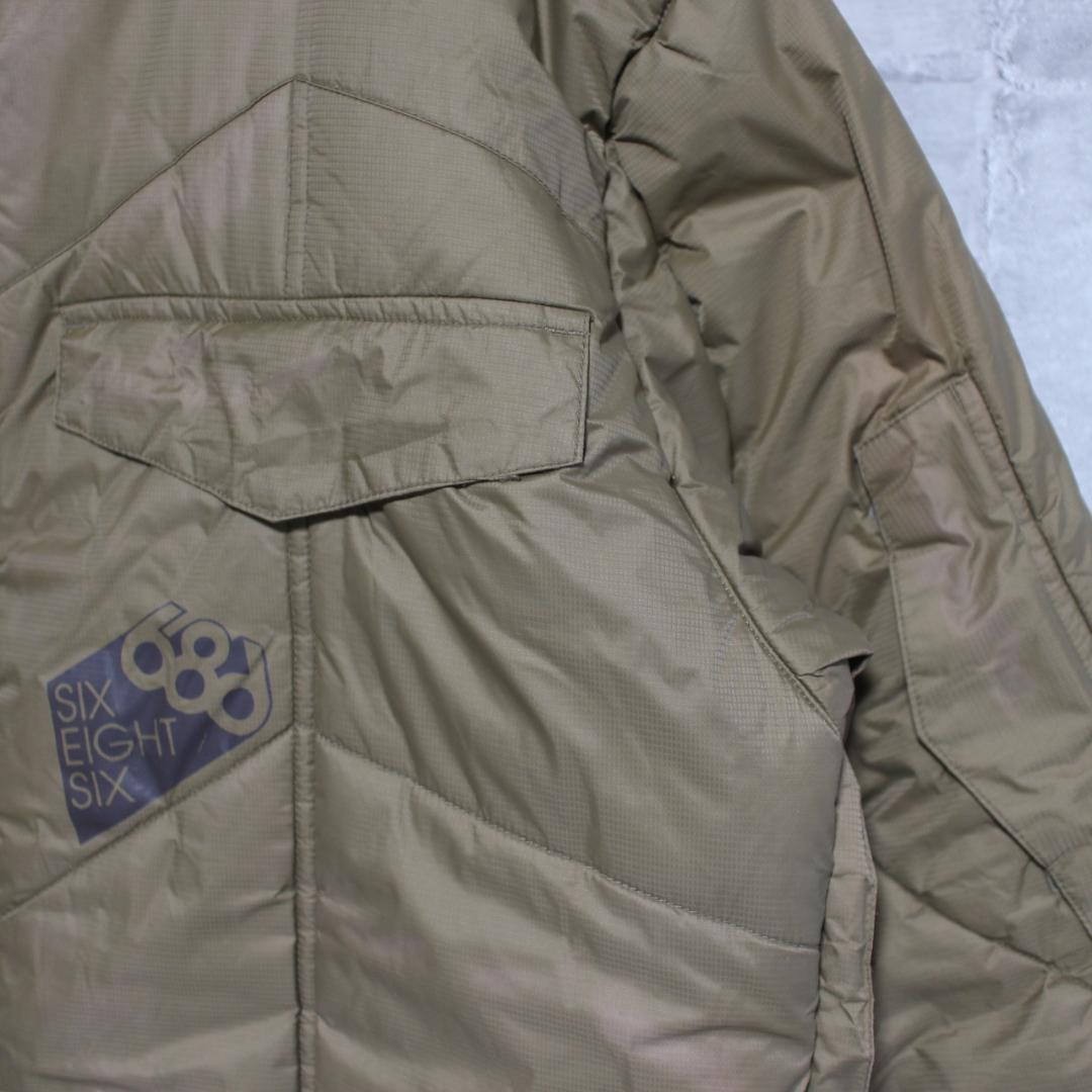 【変色有り 中綿入り】高機能【M】US 686 スノーボード ダウンジャケット