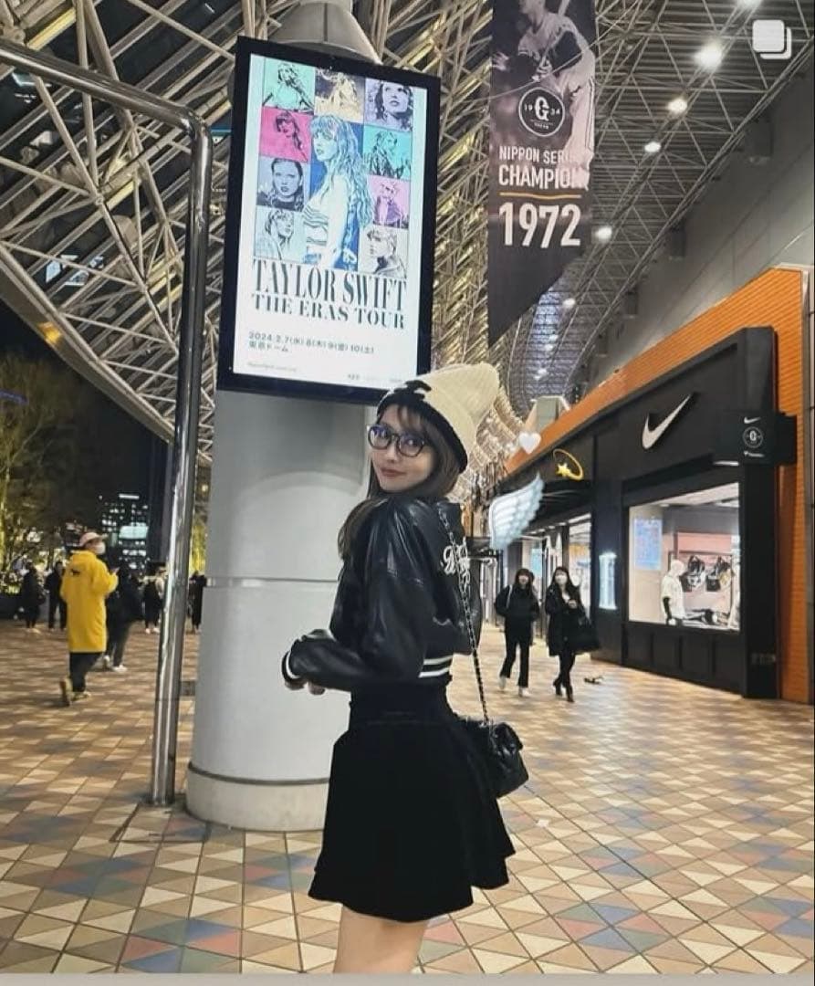 新品タグ付き♡ミストレアス♡スタジャン♡ブラック