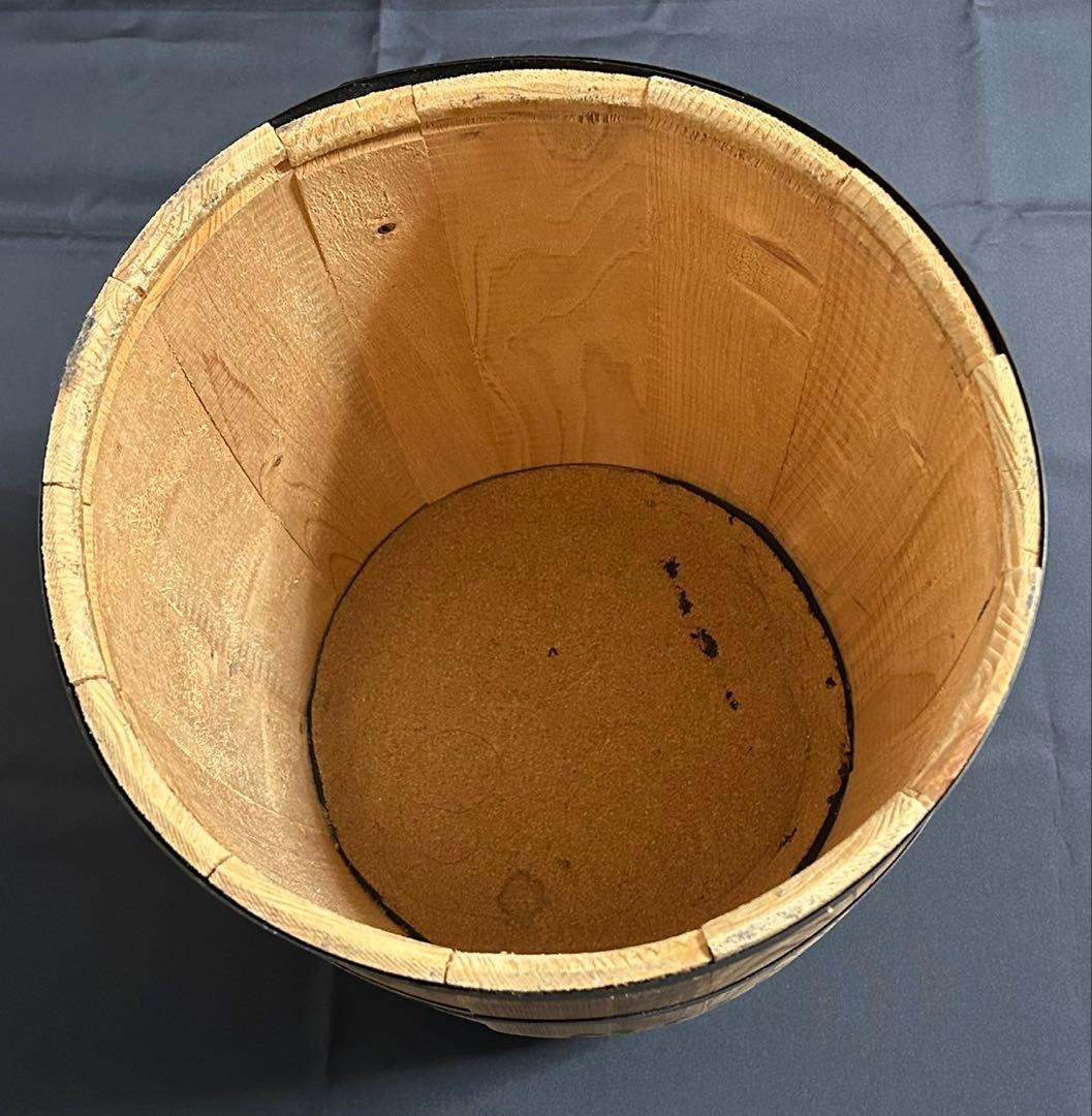 【中古】ディスプレイ用コーヒー木樽　その他アンティーク調雑貨　おまけ6点