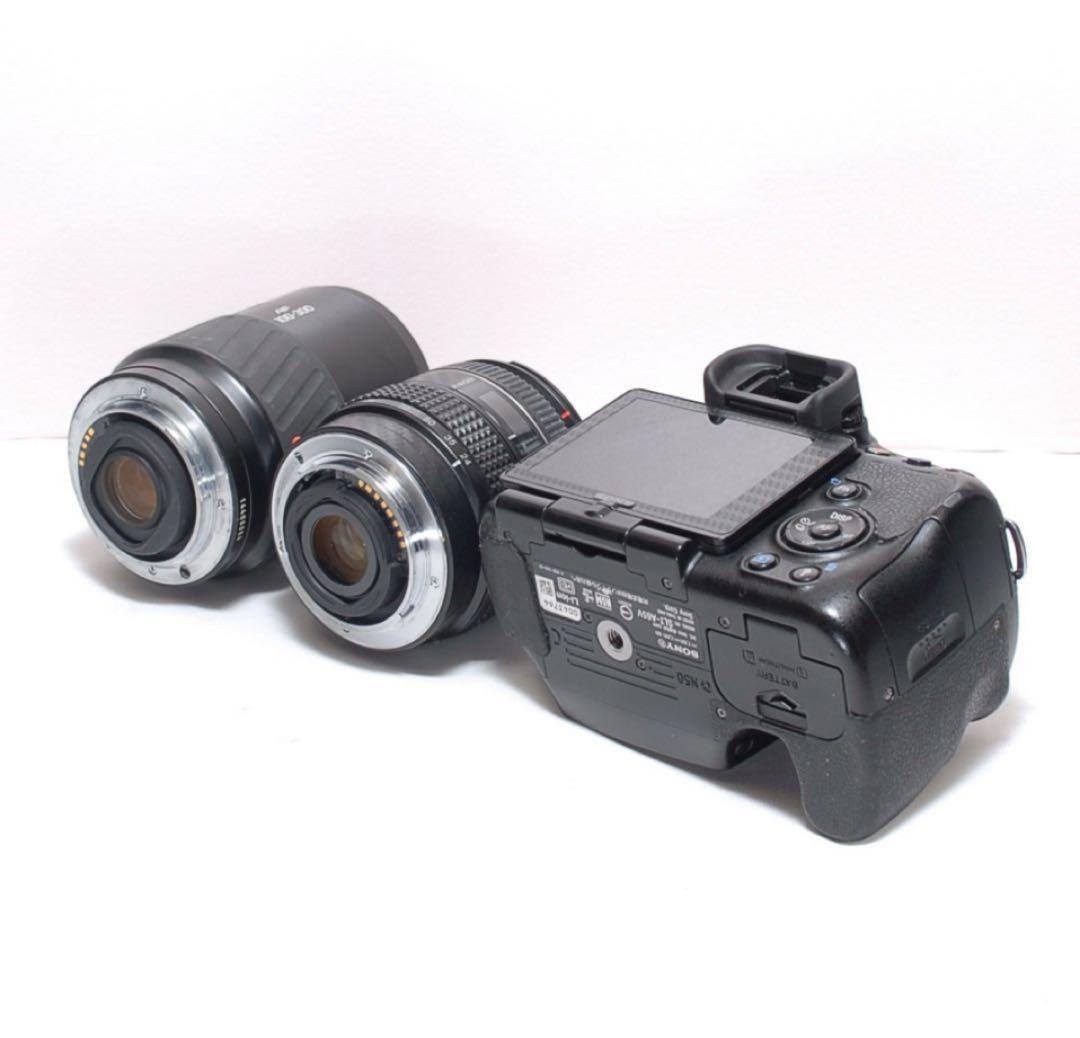 ✨初心者におすすめ✨SONY α65✨超望遠レンズ付き✨ダブルレンズ✨ソニー