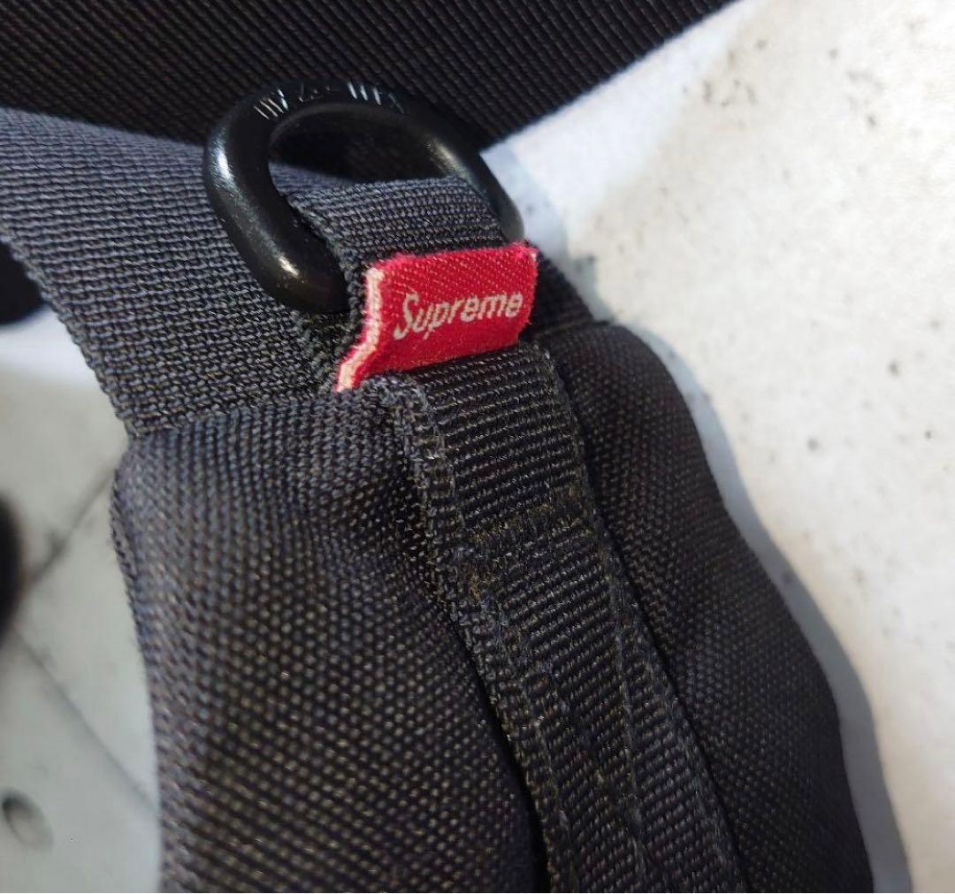 ブラック Supreme ウエストバッグ Box Logo