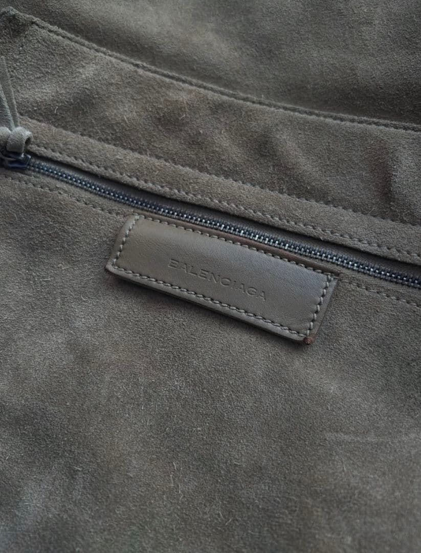 バッグ A/W2010 balenciaga suede drop bucket