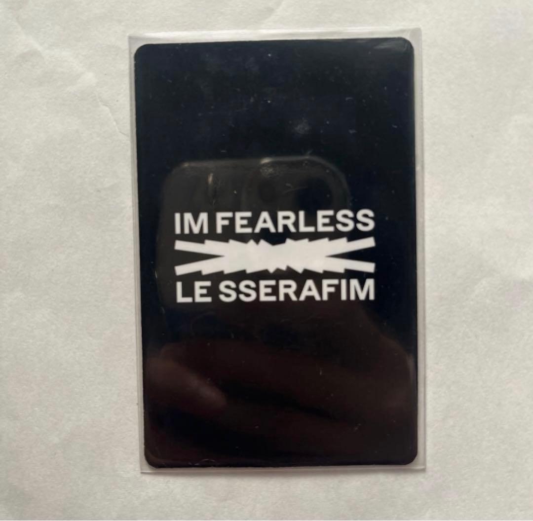 LE SSERAFIM カズハ Fearless shopee 特典 トレカ