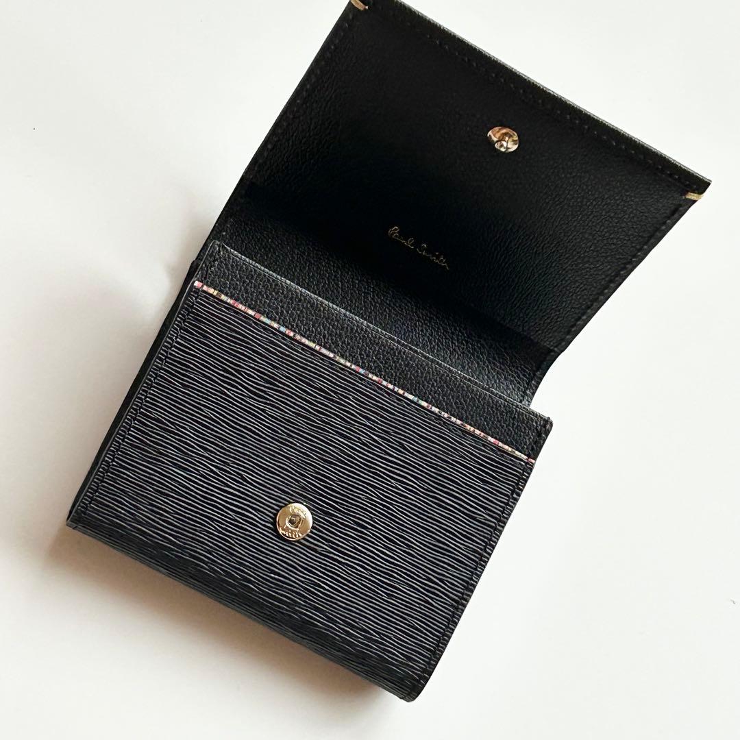 Paul Smithポールスミス ケース キーチェーン付 パネルディテール