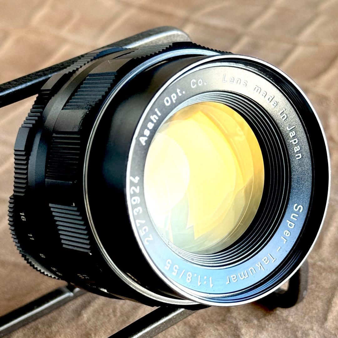 極美フレア✨ 作例有 PENTAX スーパータクマー 55mm f1.8 後期