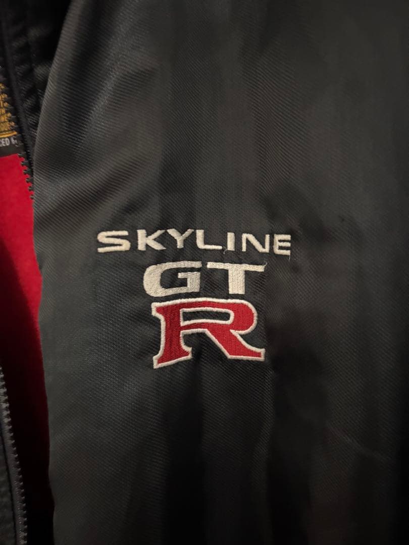 非売品入手困難)BNR34型 GT-Rスカイライン リバーシブル ブルゾン