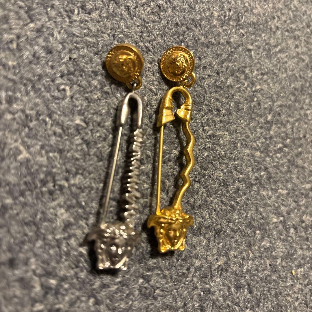 VERSACE メデューサヘッド ピアスセット シルバー ゴールド