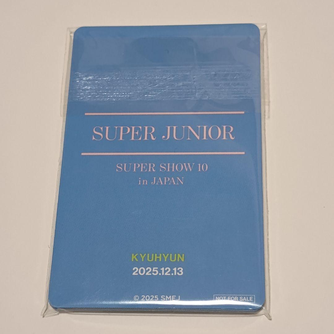 SUPER JUNIOR スパショ10 アプグレ 12/13 特典グッズ トレカ