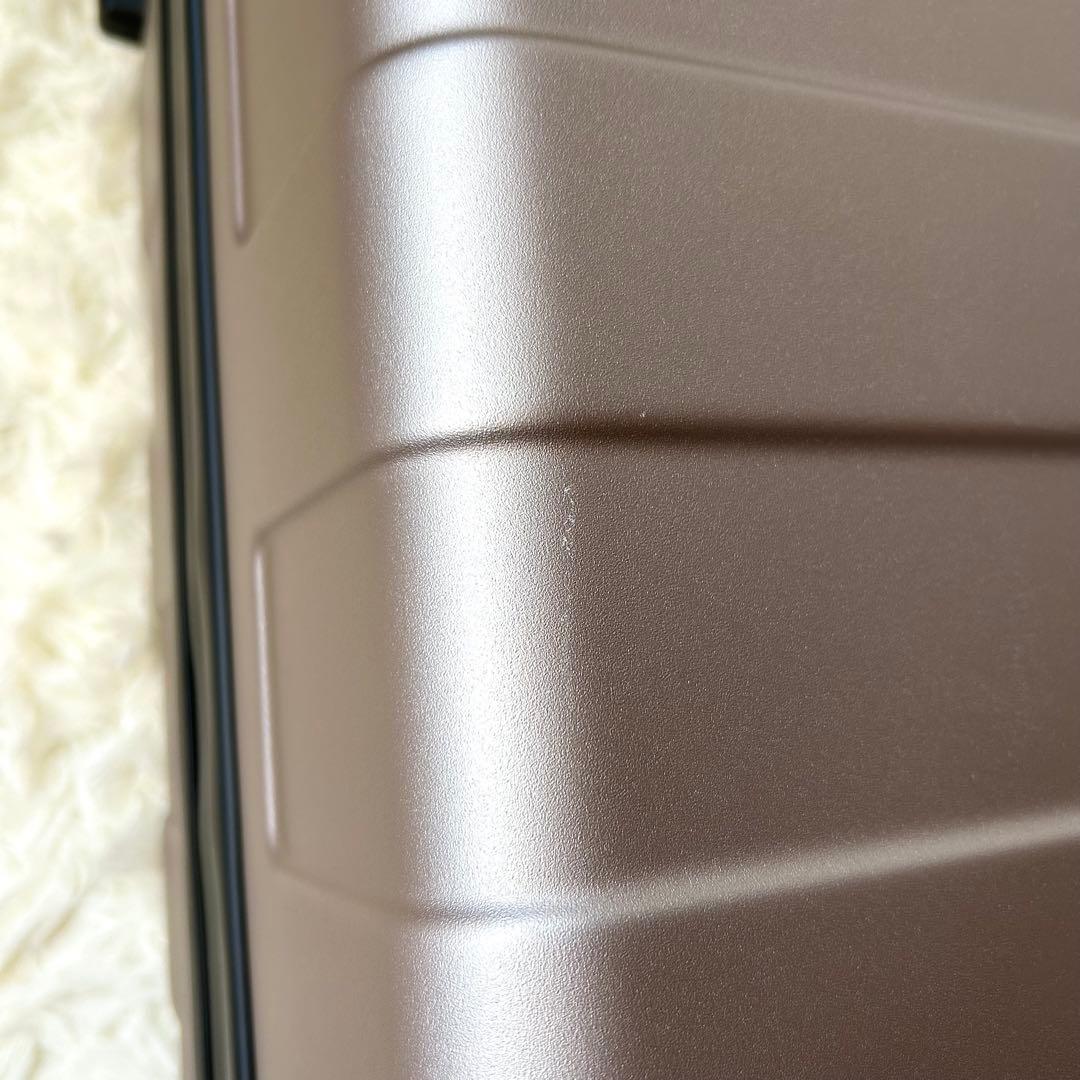 未使用　無印良品　バーを自由に調整出来るキャリー　75L 4輪　ベージュ