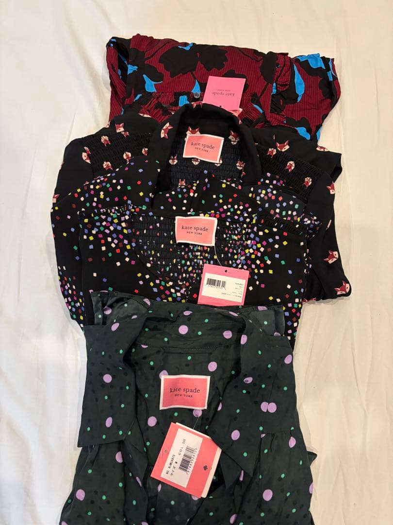 4着Kate Spade ワンピースセット 新品タグ付き